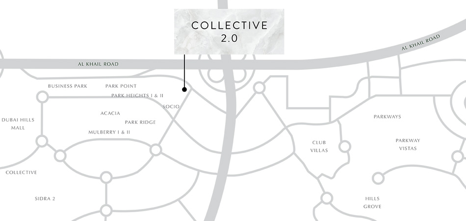 Collective 2.0 by Emaar location