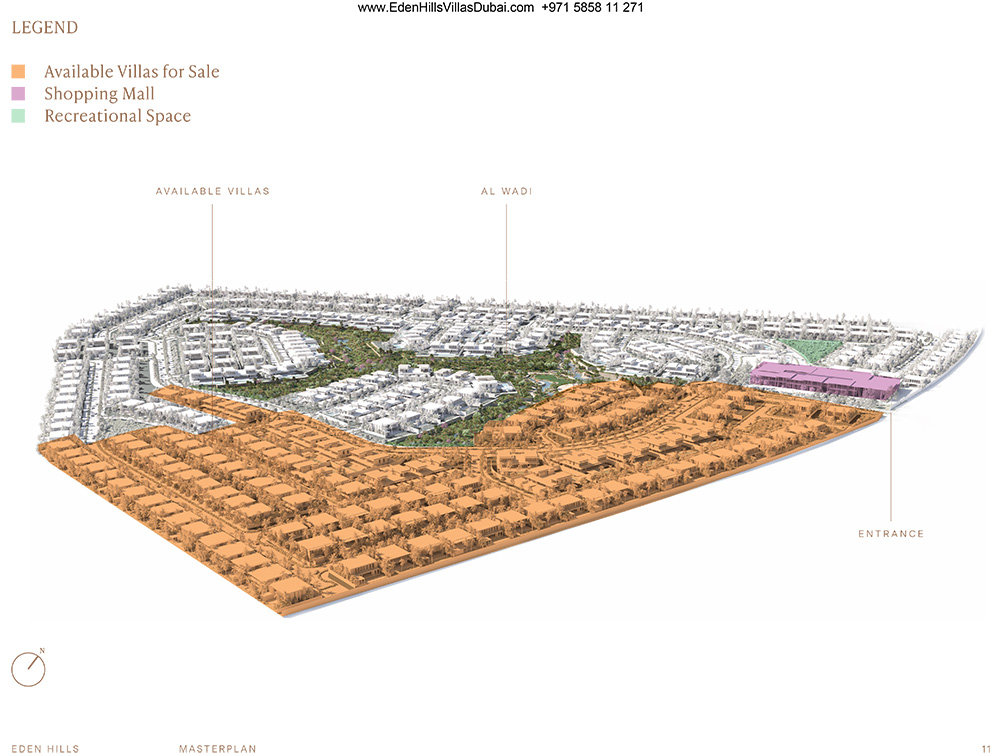 Eden hills Dubai Hills Master Plan