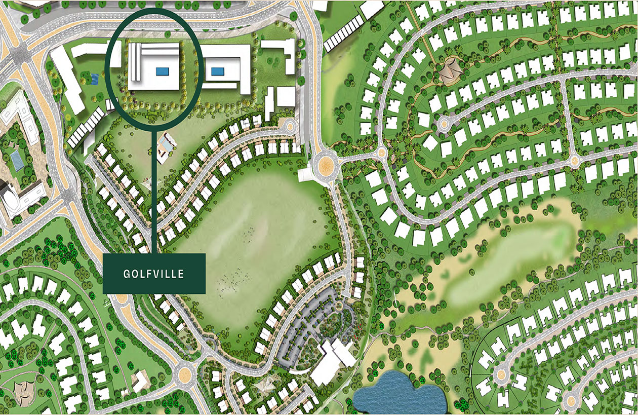 Golfville by Emaar Master Plan