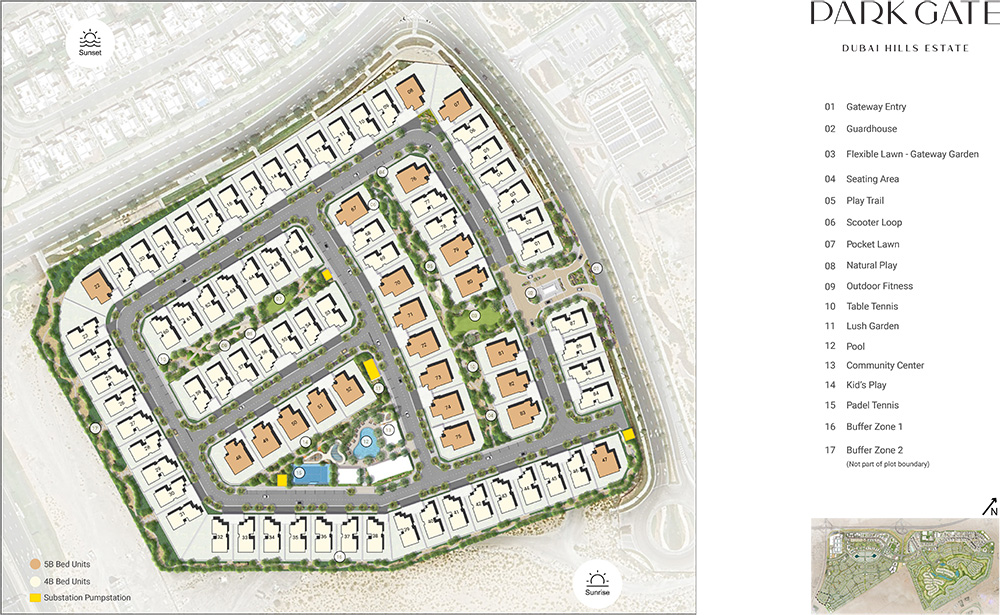 Park Gate by Emaar location